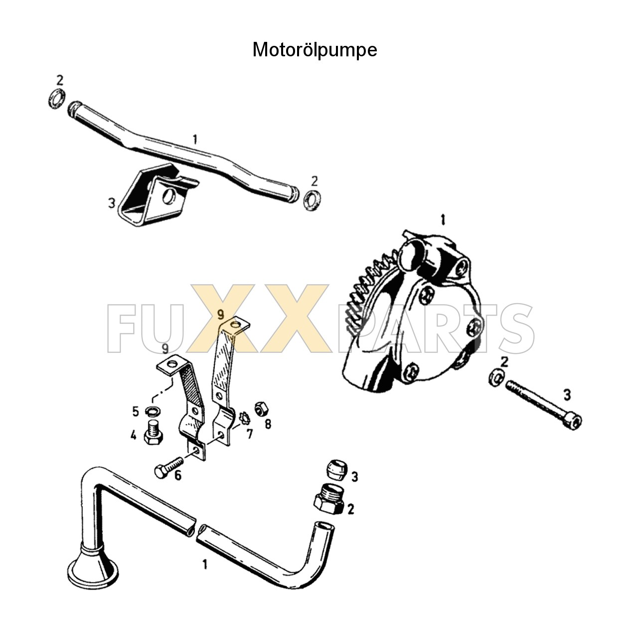 DX 140-76XX Motorölpumpe