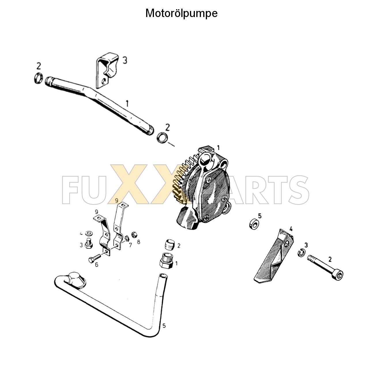 DX 3.90SC Motorölpumpe