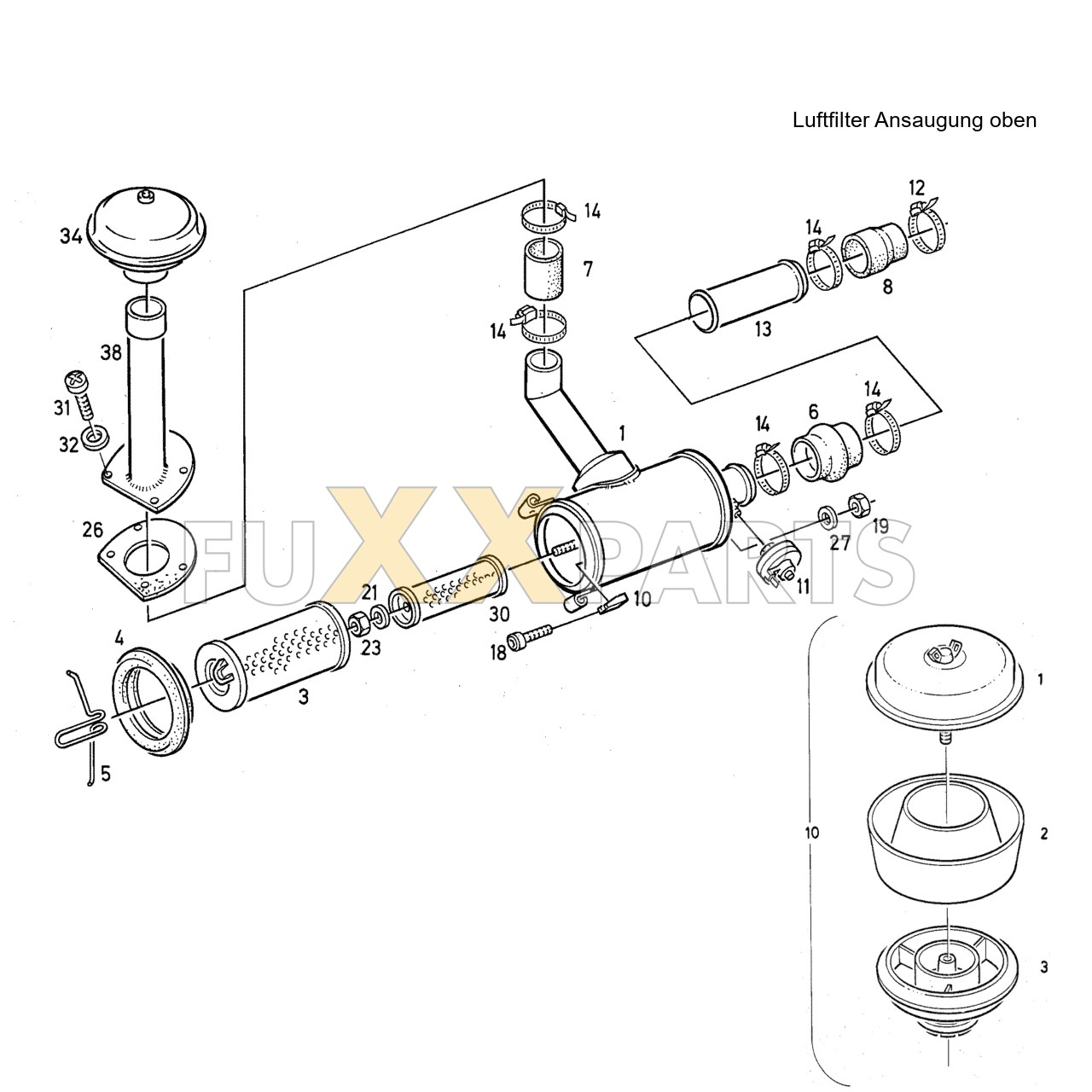 DX 90-78XX Luftfilter 2