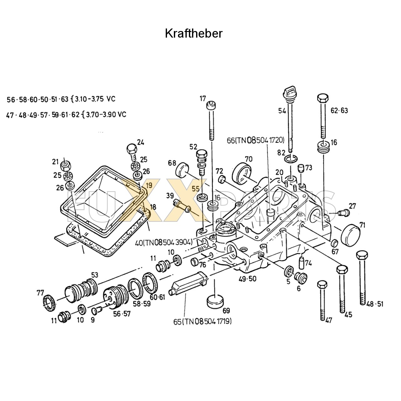 DX 3.10VC Kraftheber 1