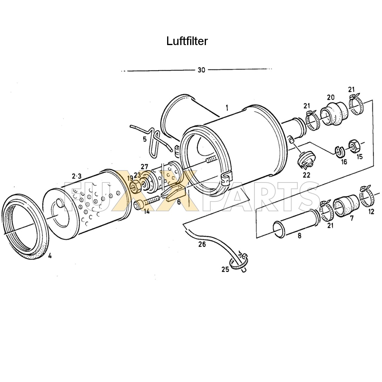 DX 90-76XX Luftfilter 1