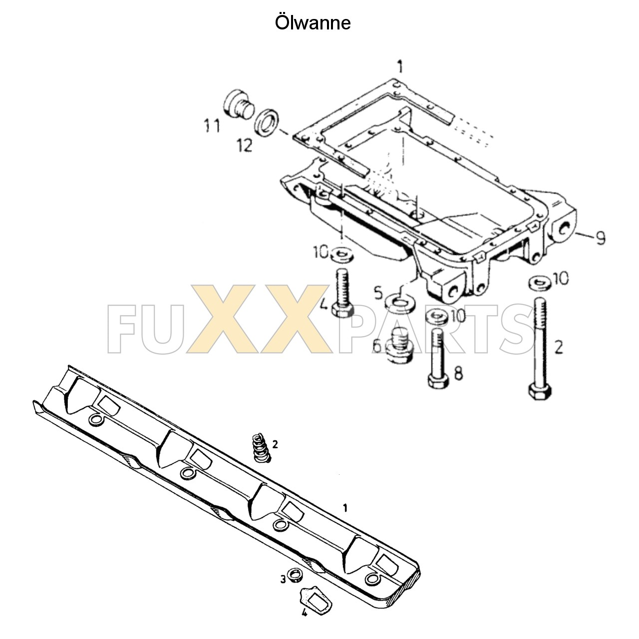 DX 3.30VC Ölwanne