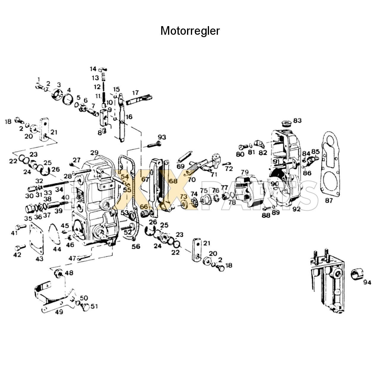 DX 3.10VC Motorregler