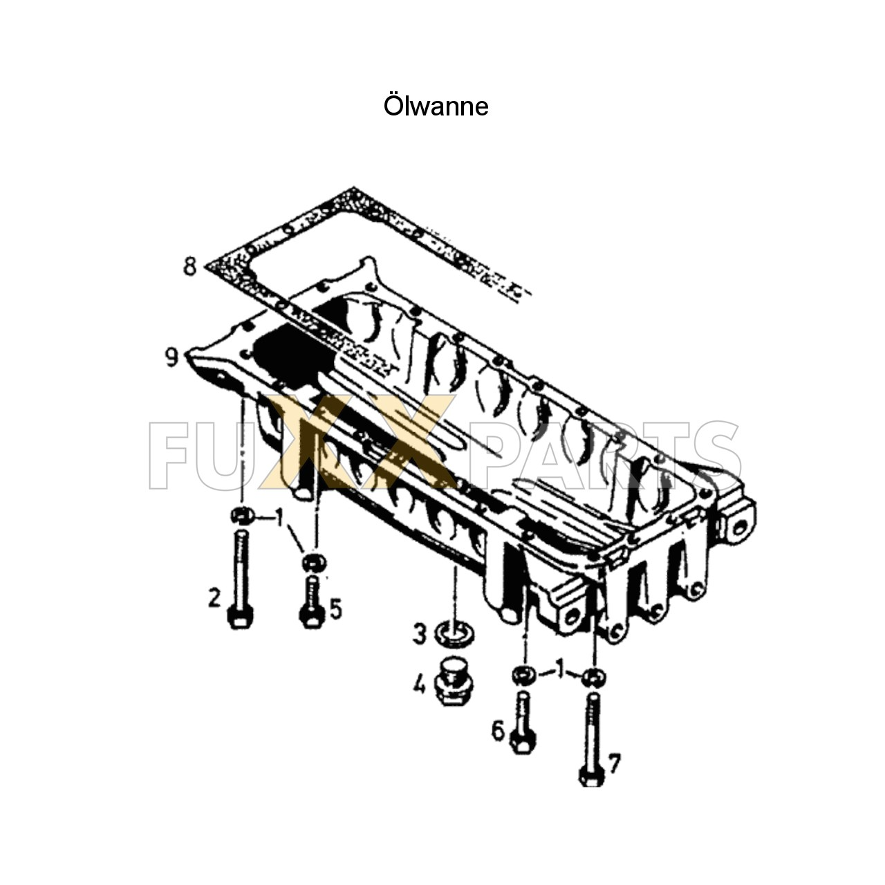 DX 90-78XX Ölwanne