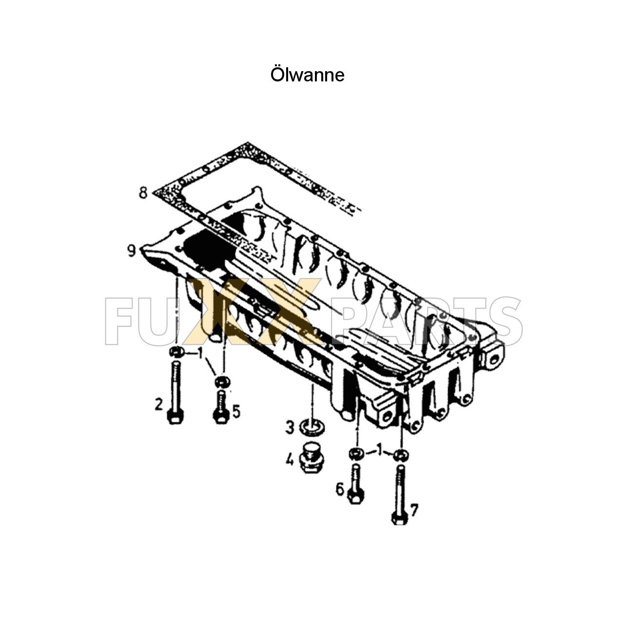 DX 85-76XX Ölwanne