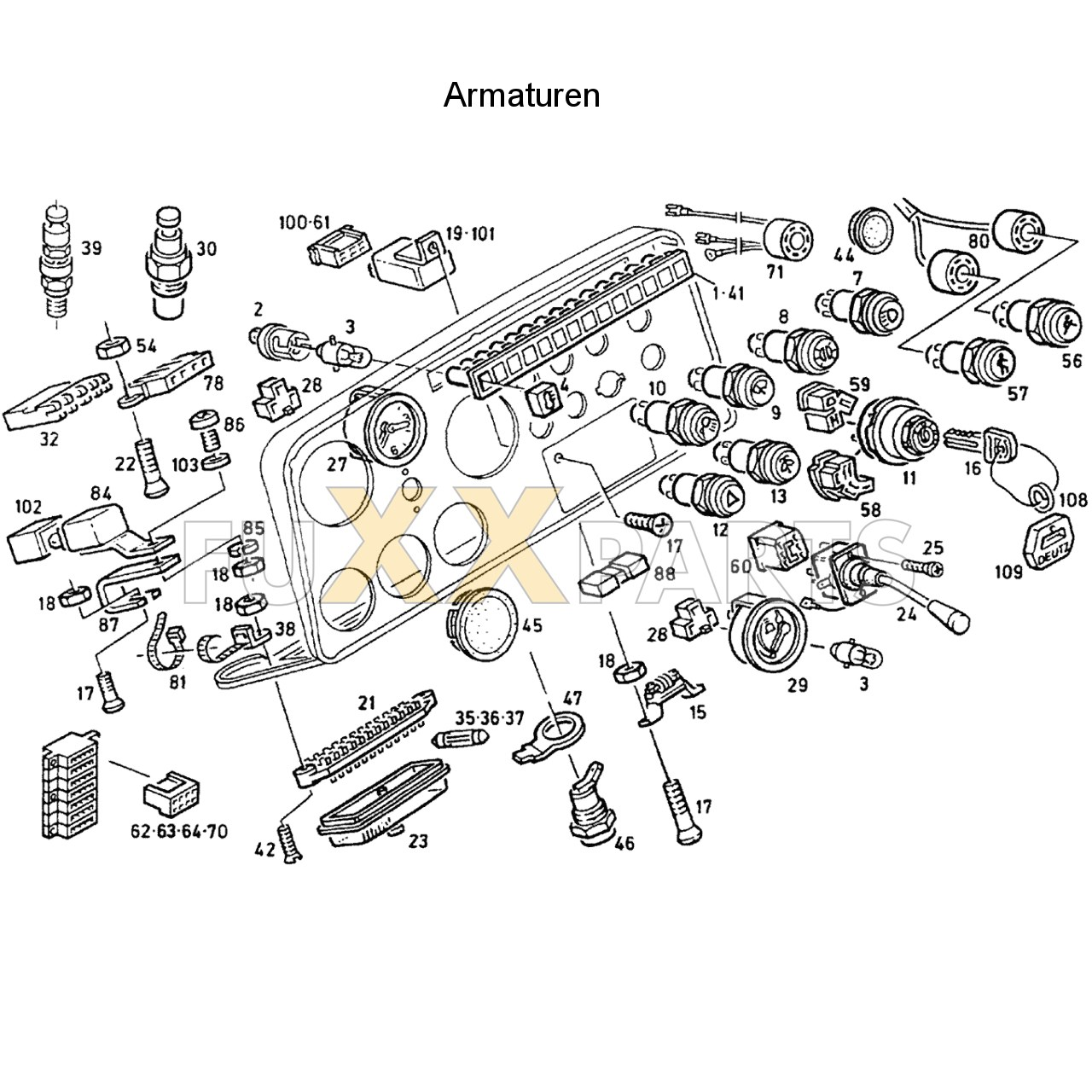 DX 160-76XX Armaturen