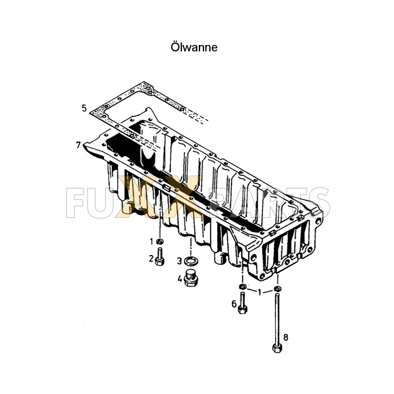 DX 145-76XX Ölwanne