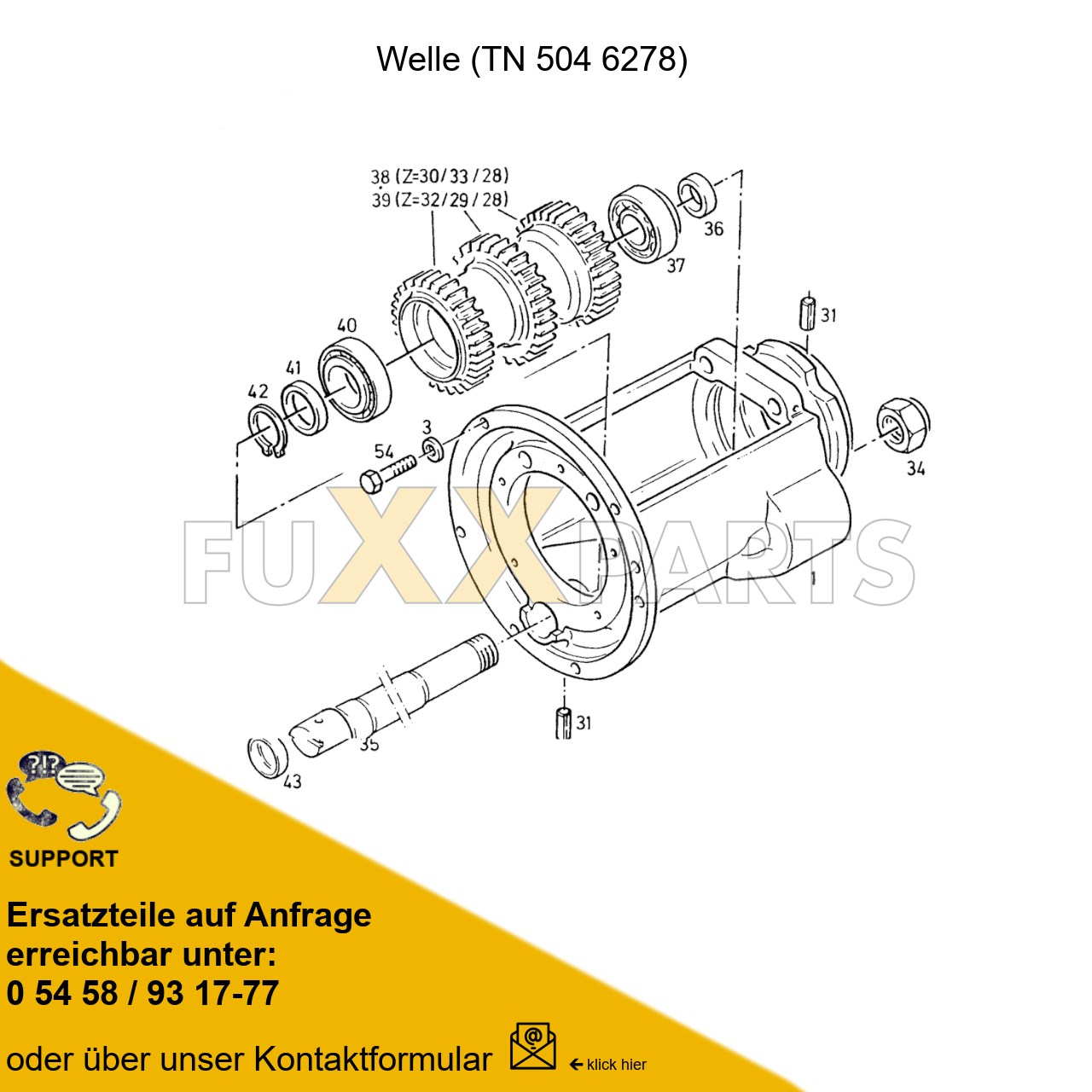 DX 3.60VC Getriebe Quadro-Split 1