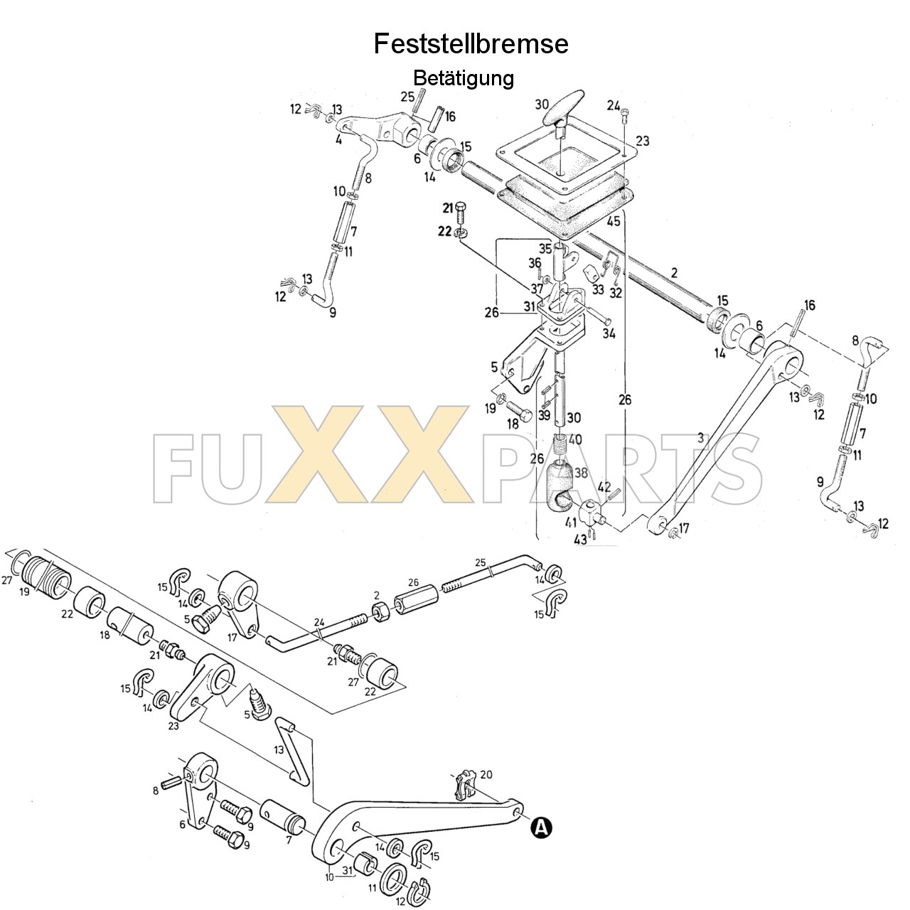 DX 85-76XX Feststellbremse 1