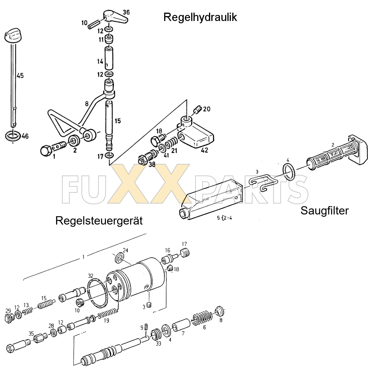 DX 3.30SC Regelhydraulik & co.