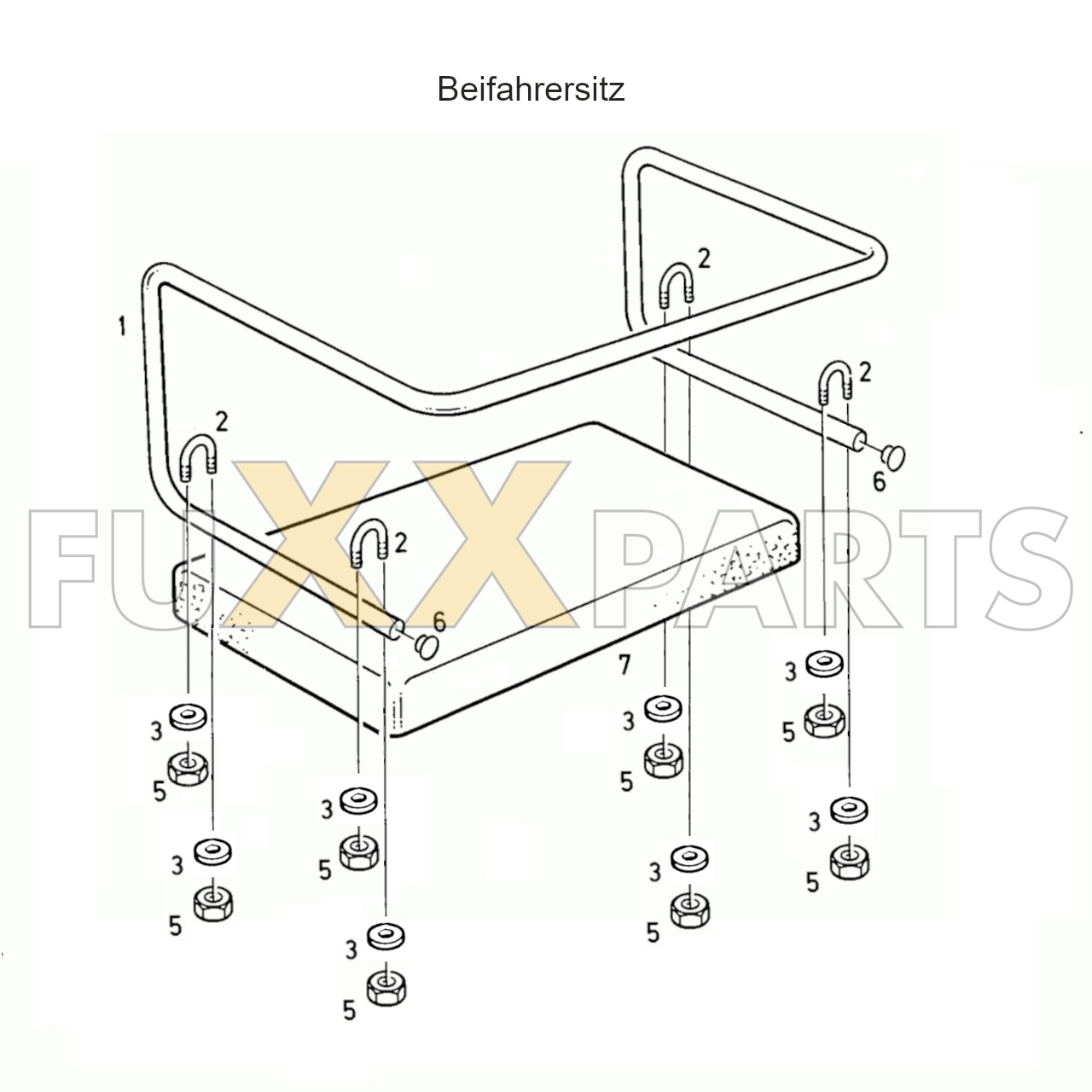 D 5207 Beifahrersitz