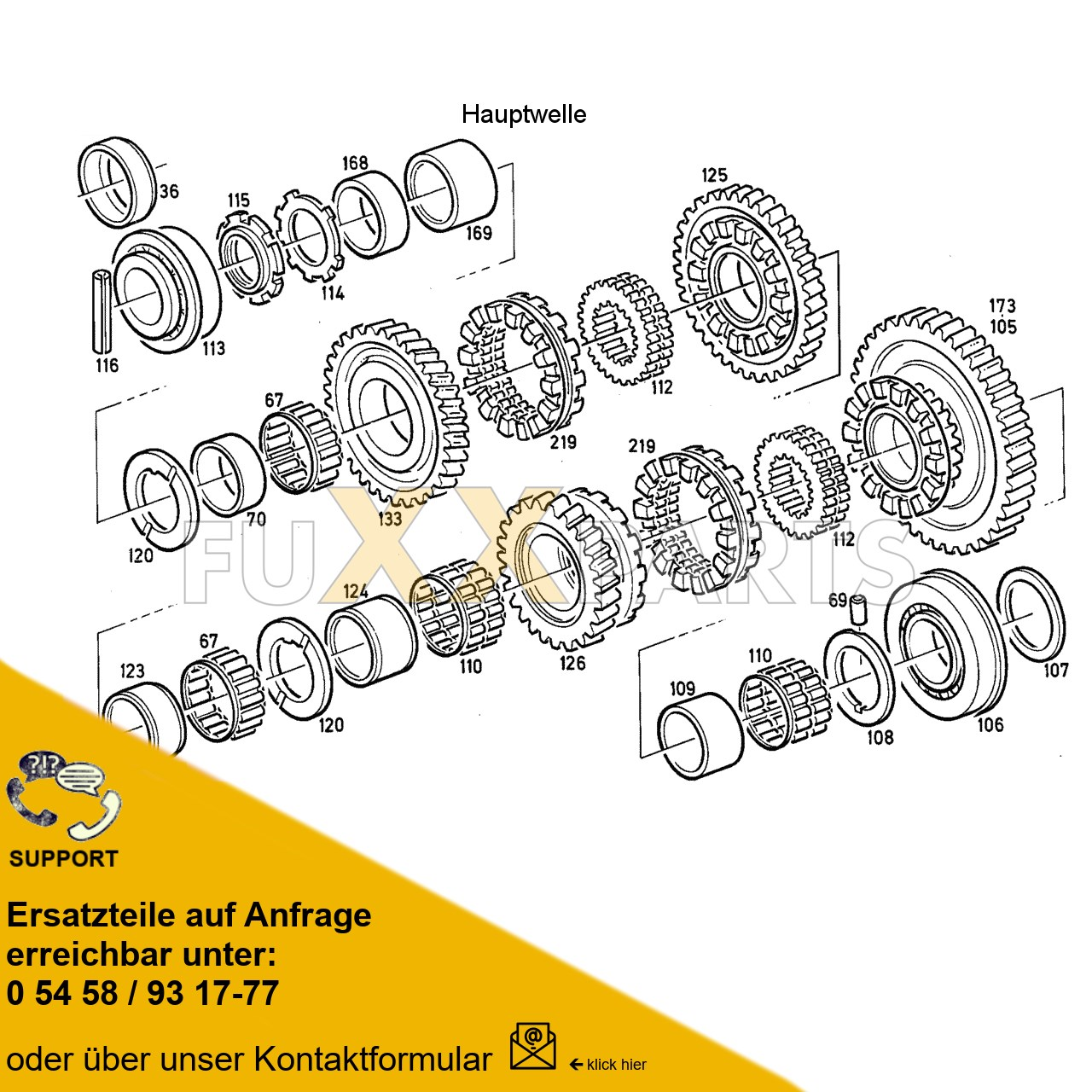 DX 140-76XX Wechselgetriebe Lastschaltung 3