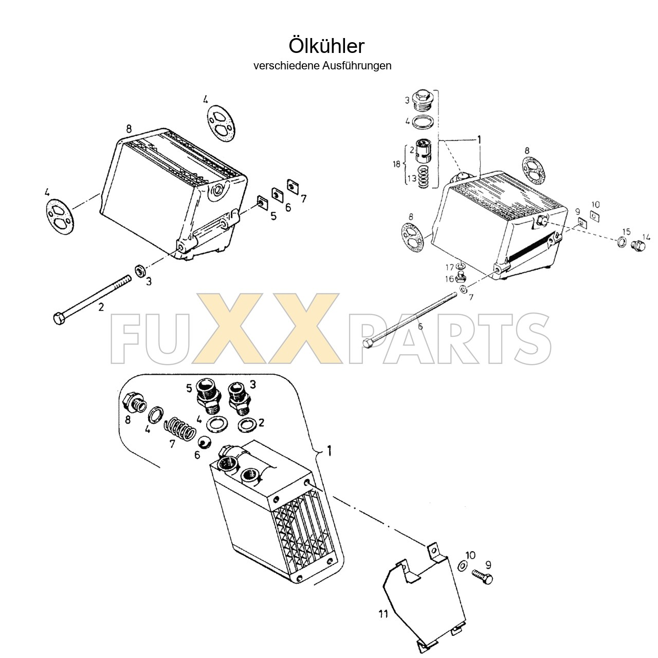 DX 145-76XX Ölkühler