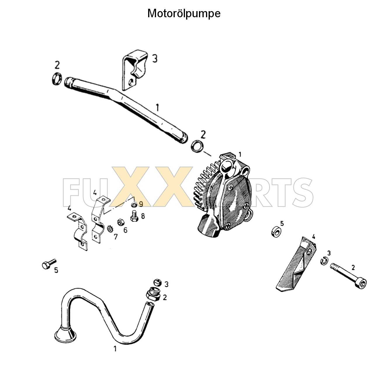 DX 3.10SC Motorölpumpe