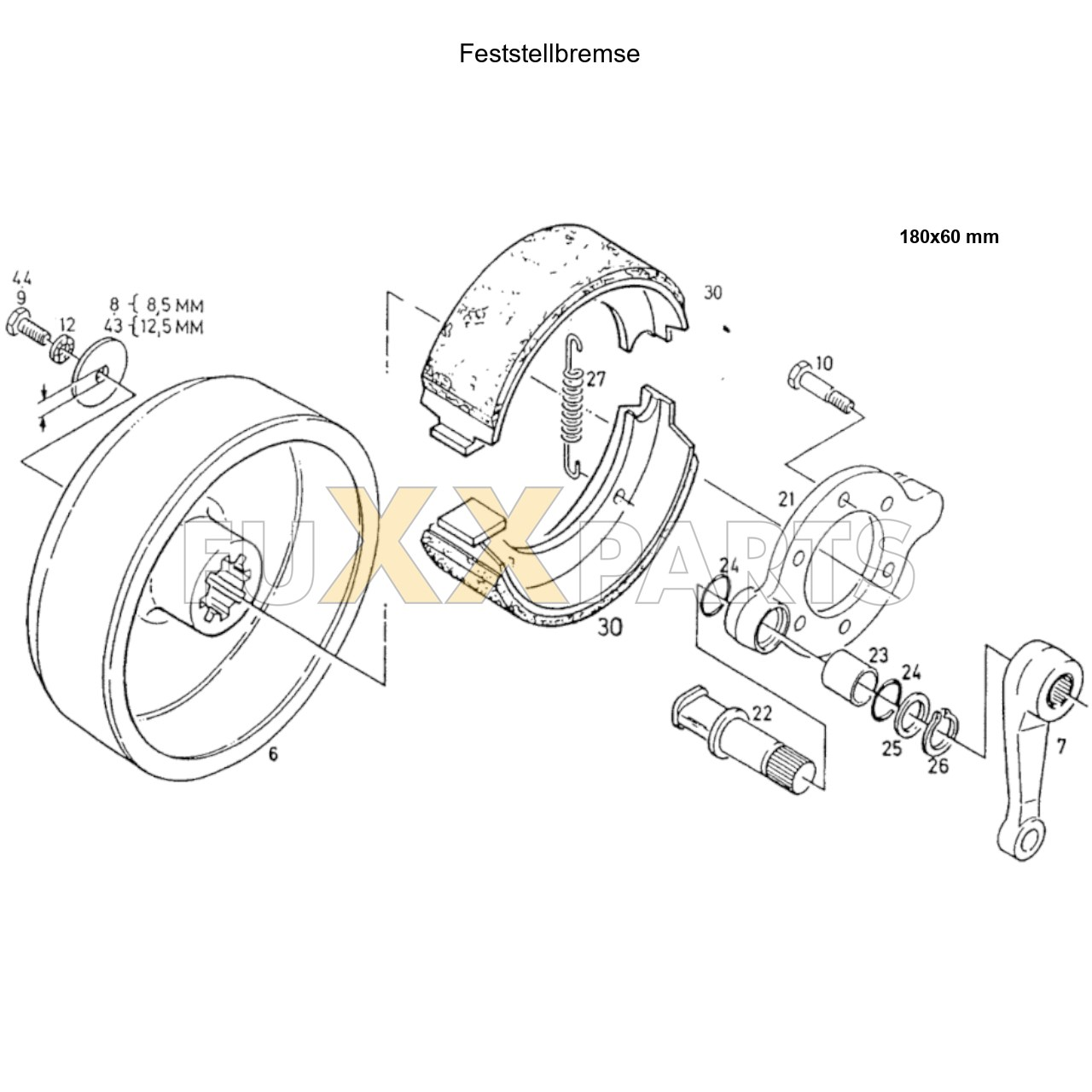 DX 3.30SC Feststellbremse 2