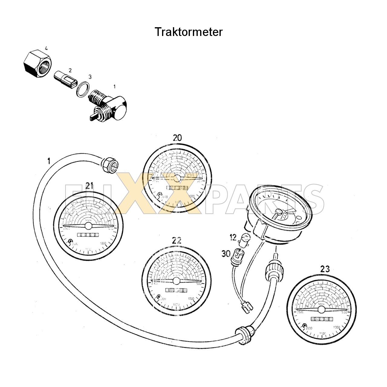 DX 80-78XX Traktormeter