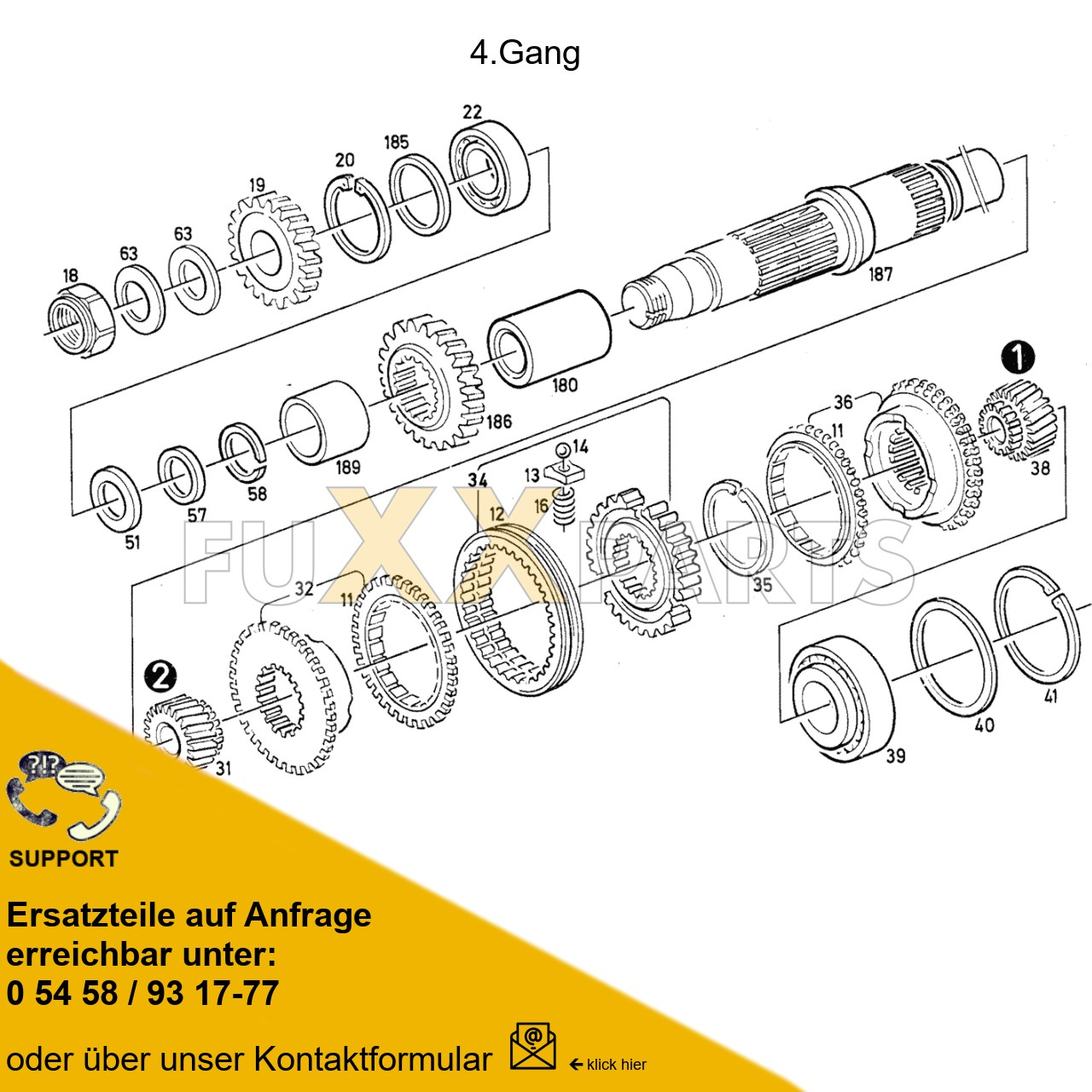 DX 80-78XX 4ter Gang