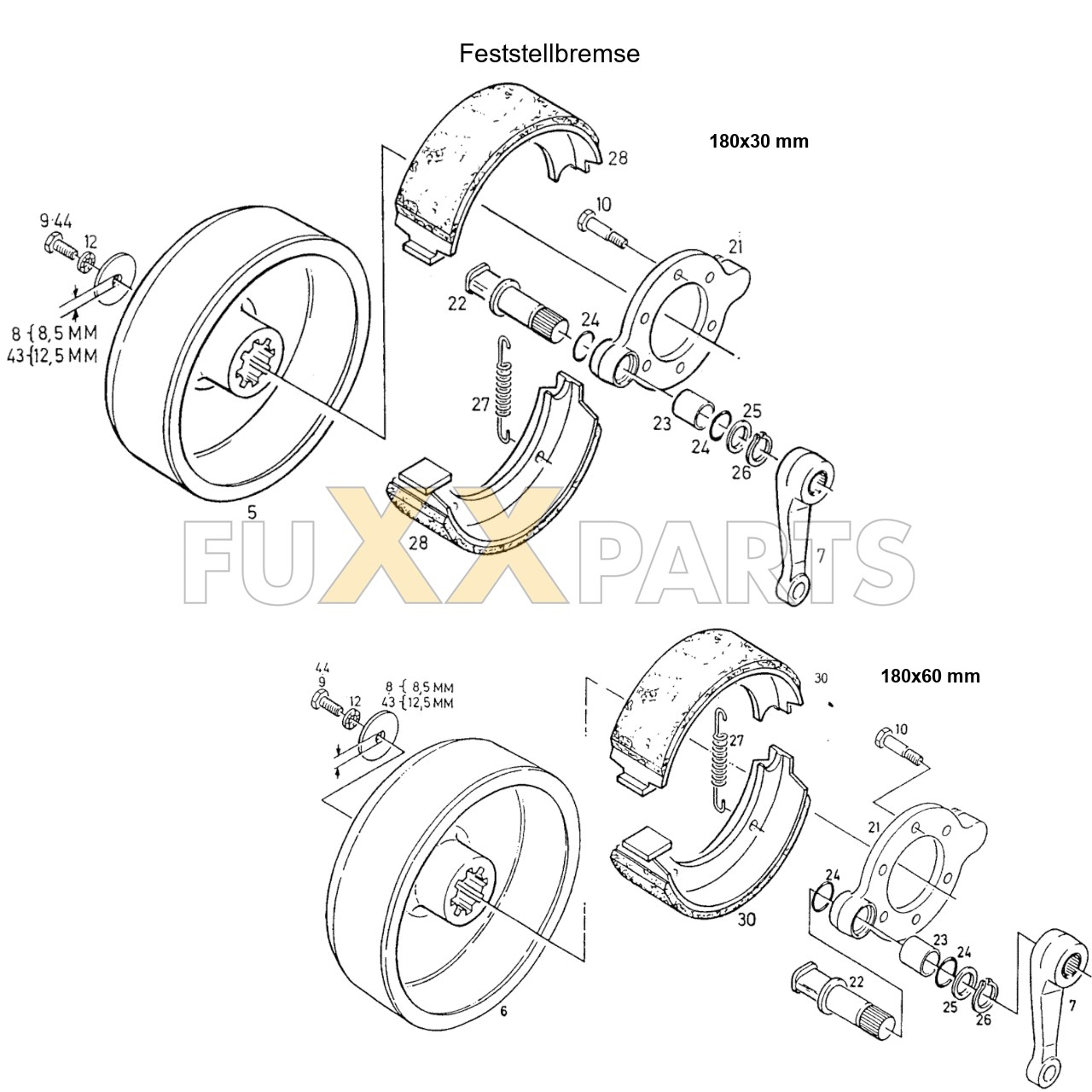 DX 3.10VC Feststellbremse 2