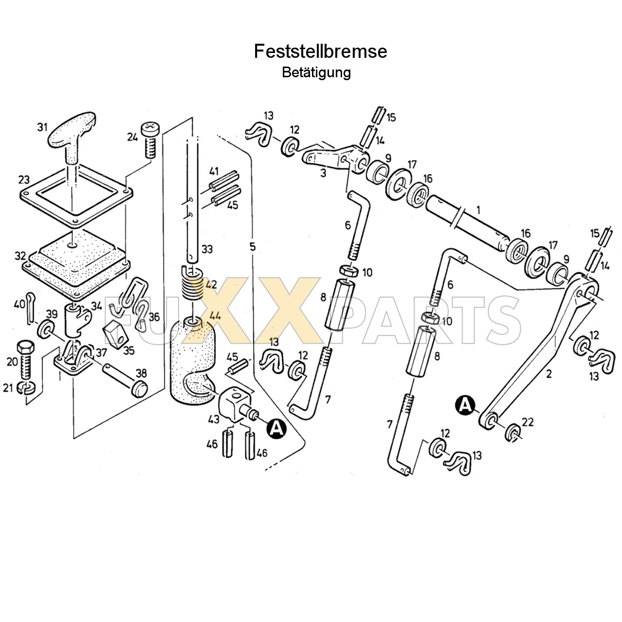 DX 86-78XX Feststellbremse 1