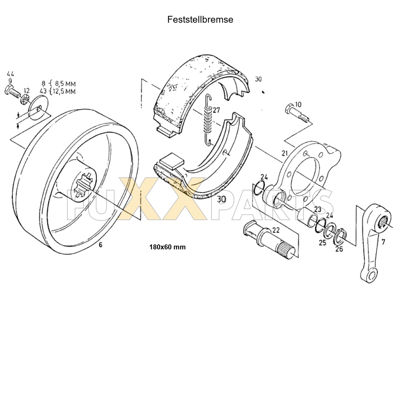 DX 3.60VC Feststellbremse 2