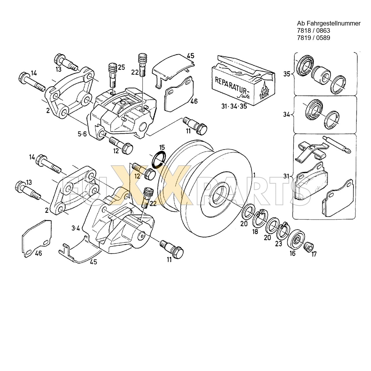 DX 90-78XX Betriebsbremse 2