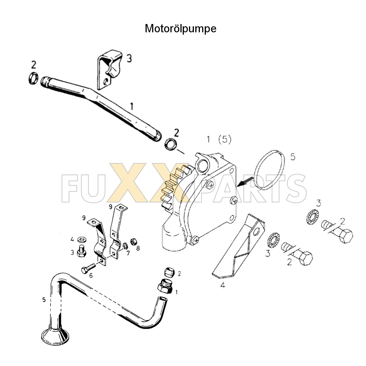 DX 3.50VC Motorölpumpe