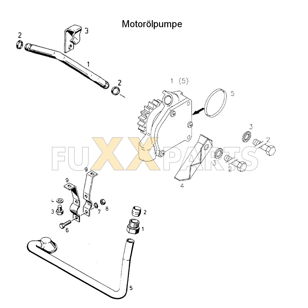 DX 3.70VC Motorölpumpe