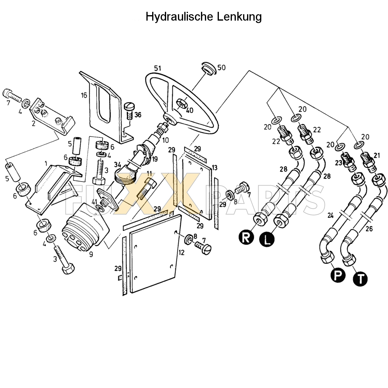 D 6807 C Hydraulische Lenkung 1