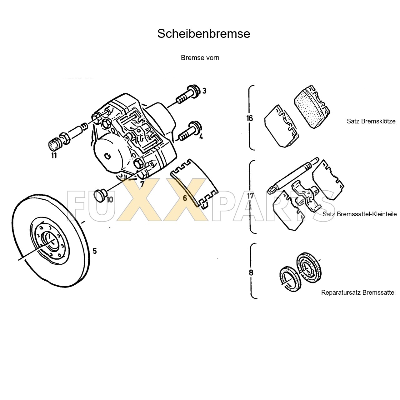 DX 3.90SC Scheibenbremse