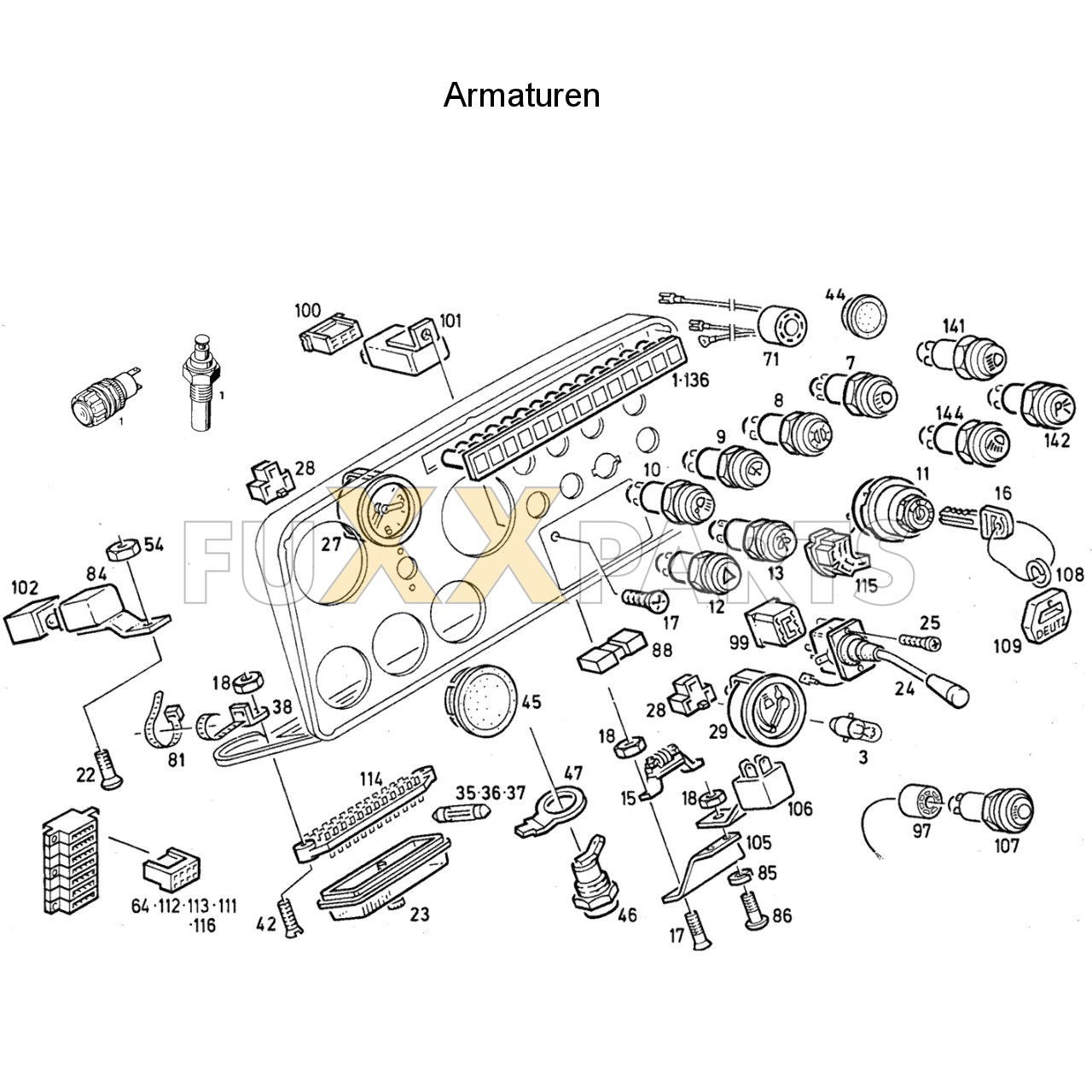 DX 86-78XX Armaturen