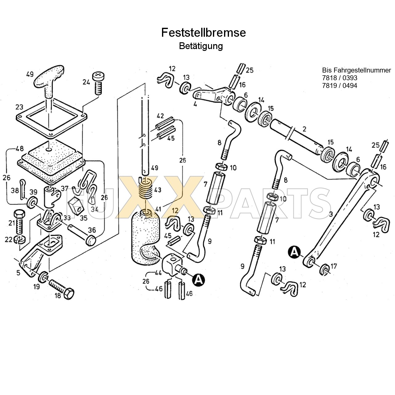 DX 90-78XX Feststellbremse 1