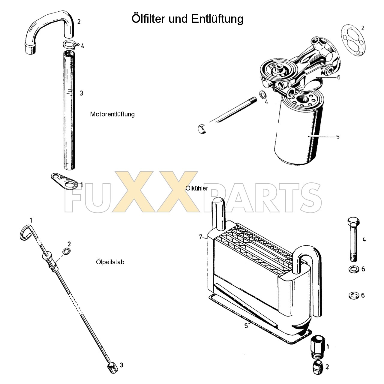 DX 3.50SC Ölfilter und Entlüftung