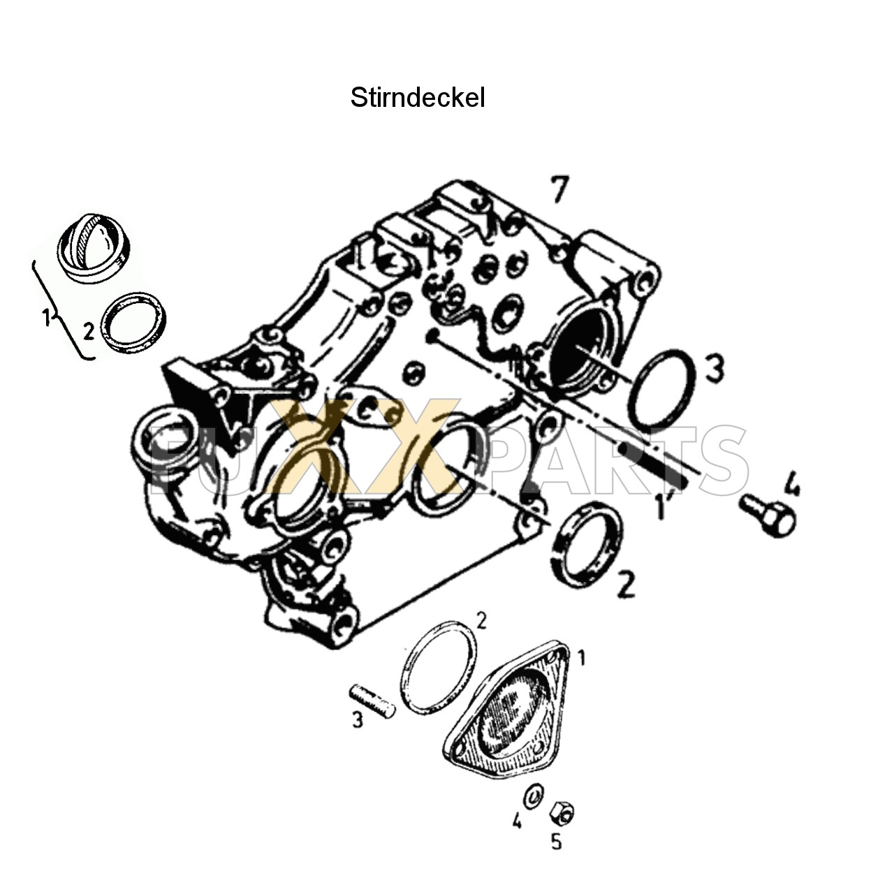 DX 86-78XX Stirndeckel