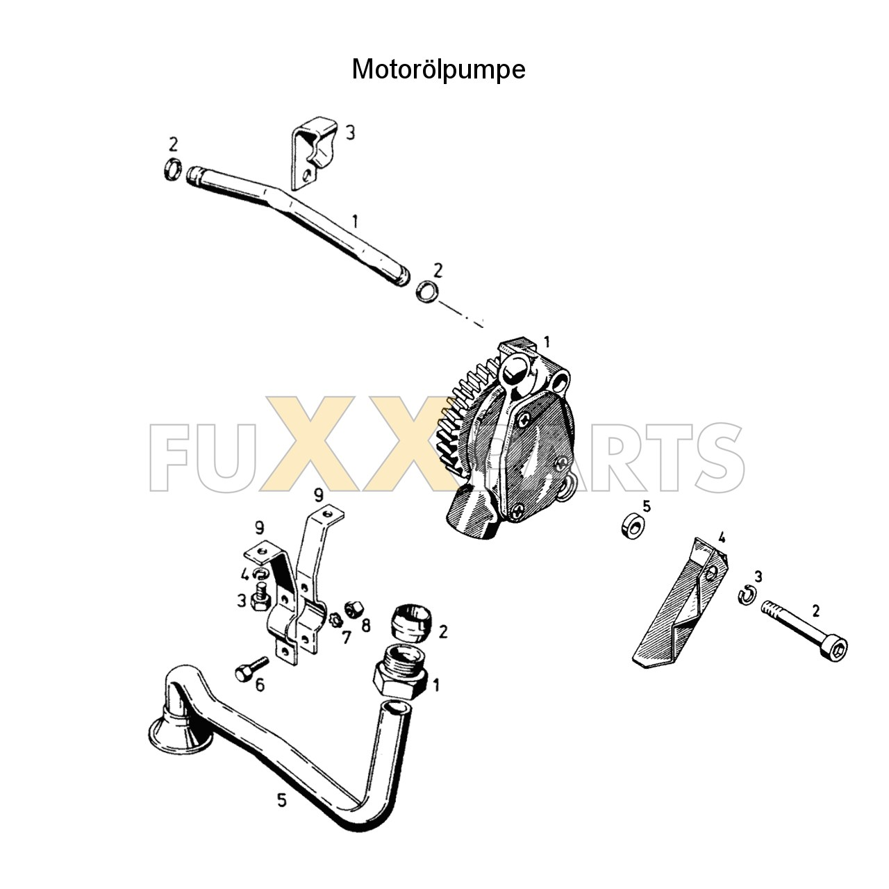 DX 80-78XX Motorölpumpe