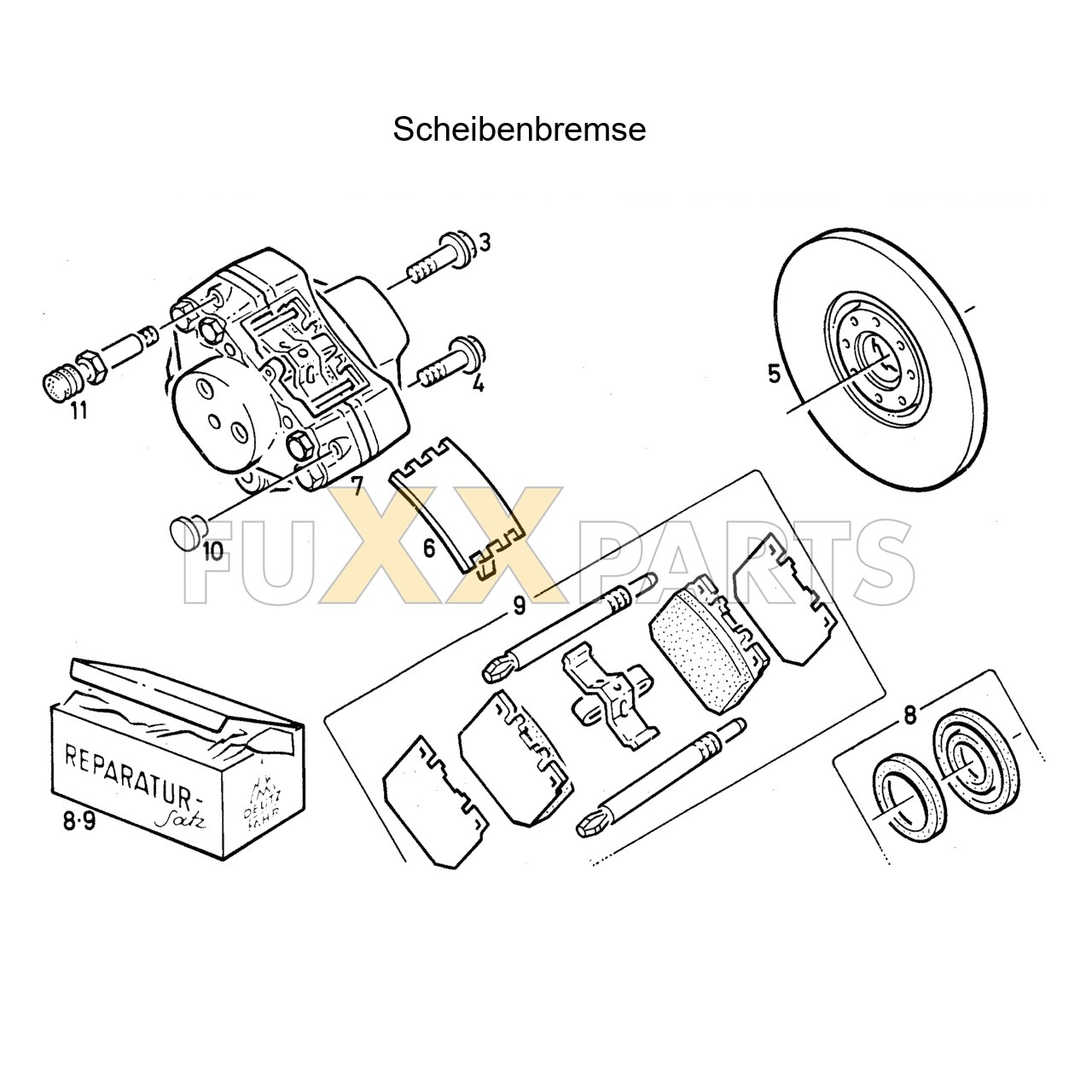 DX 80-78XX Scheibenbremse