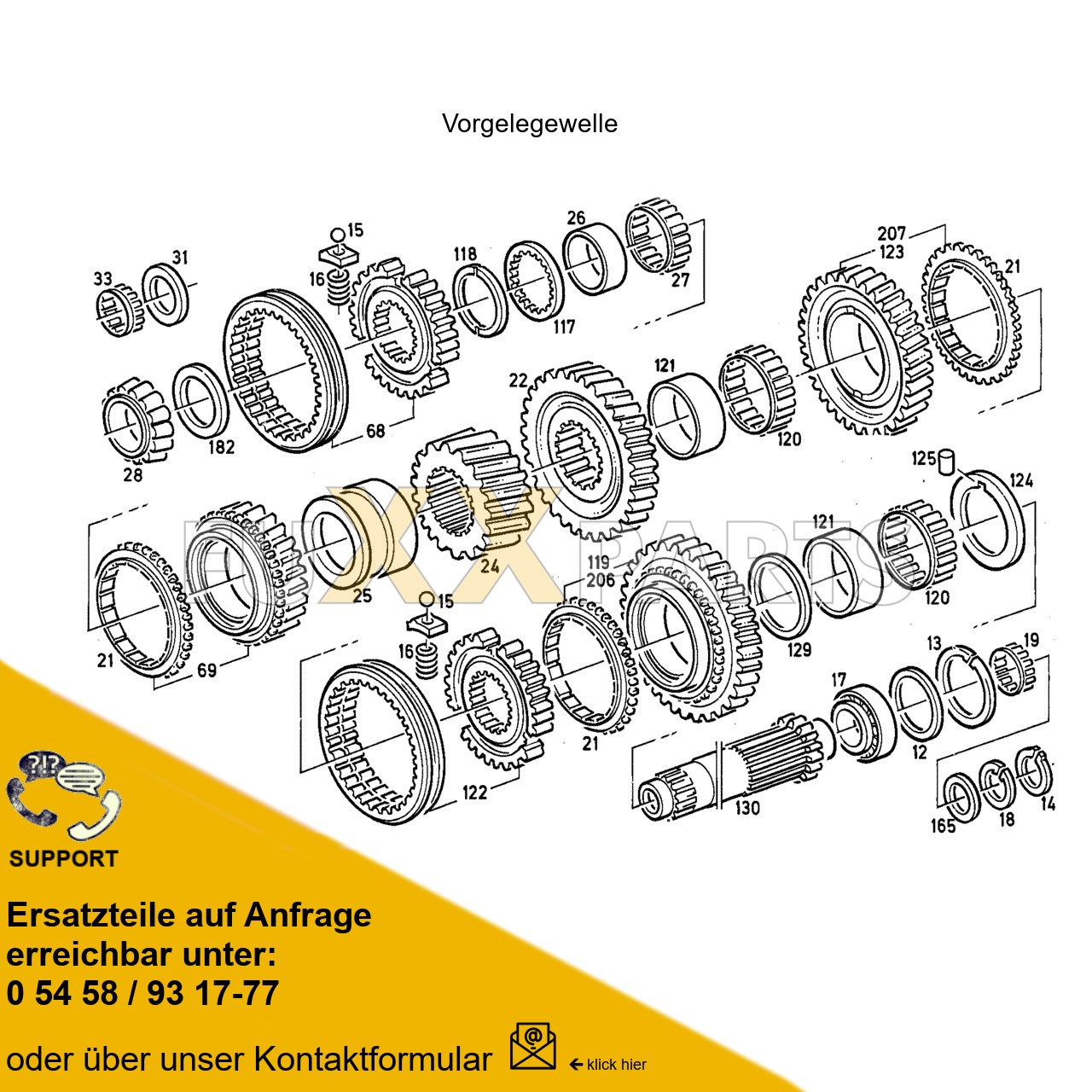 DX 85-76XX Wechselgetriebe Synchronisiert 2