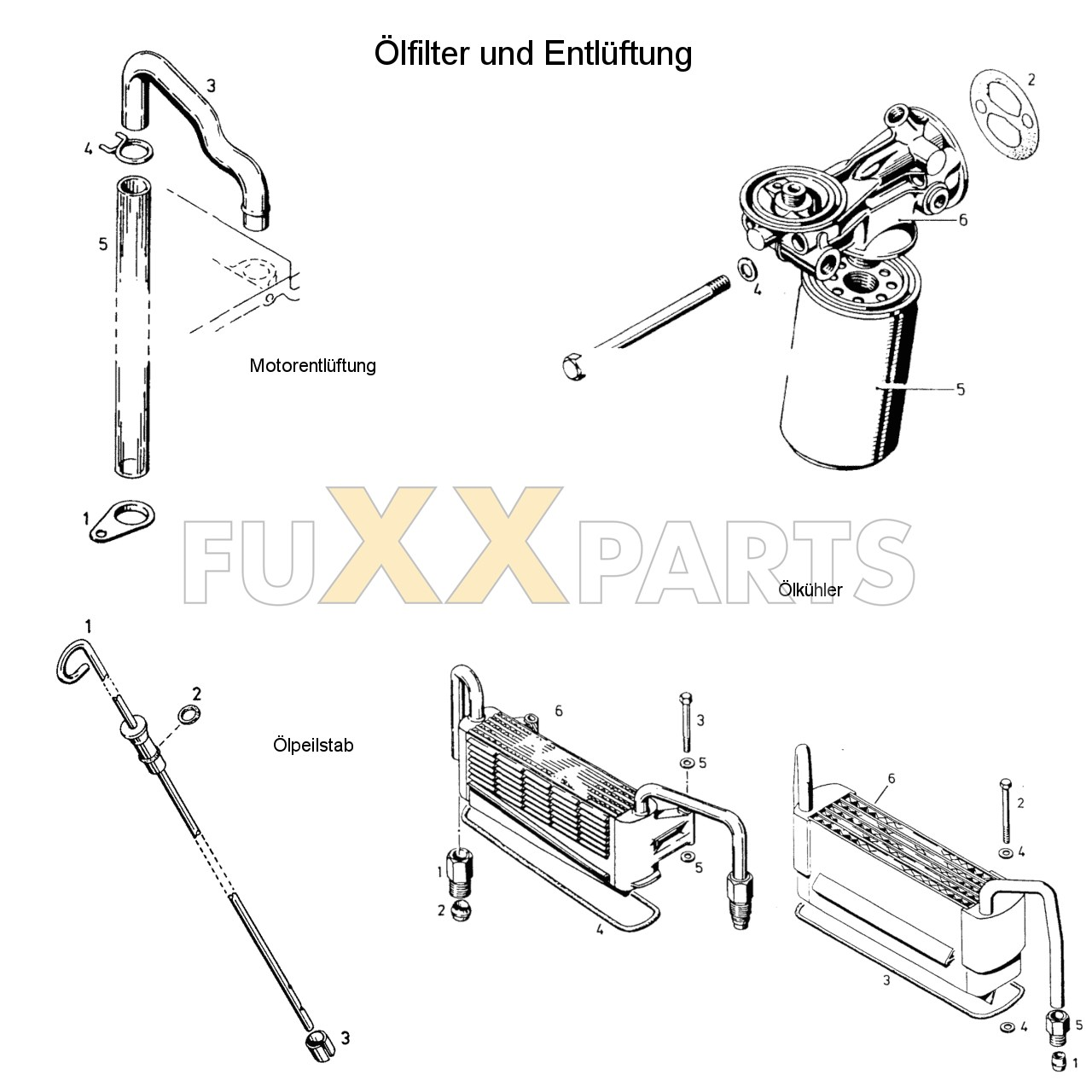 DX 3.90VC Ölfilter und Entlüftung