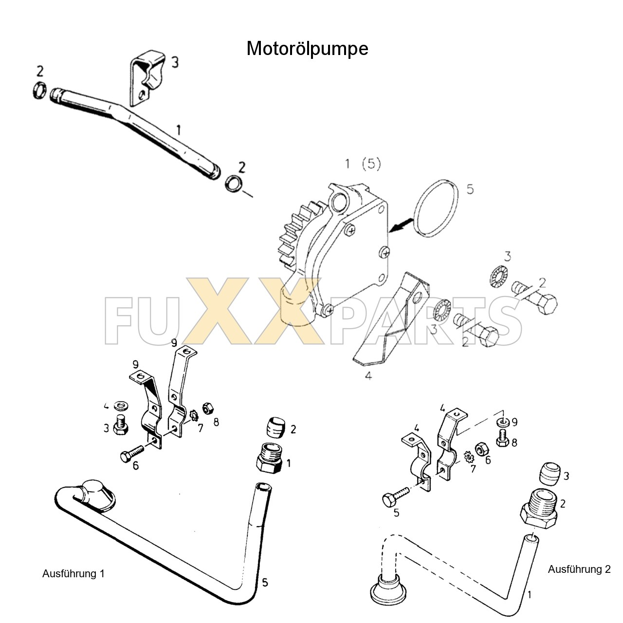 DX 3.60VC Motorölpumpe