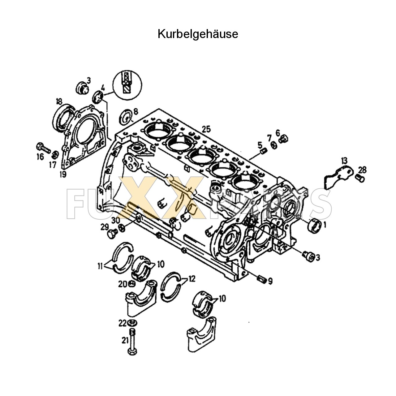 DX 90-78XX Kurbelgehäuse