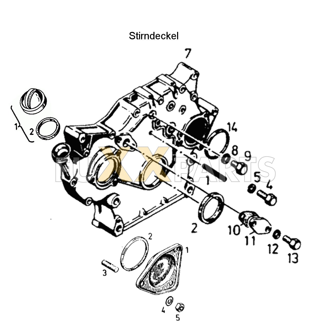 DX 90-78XX Stirndeckel