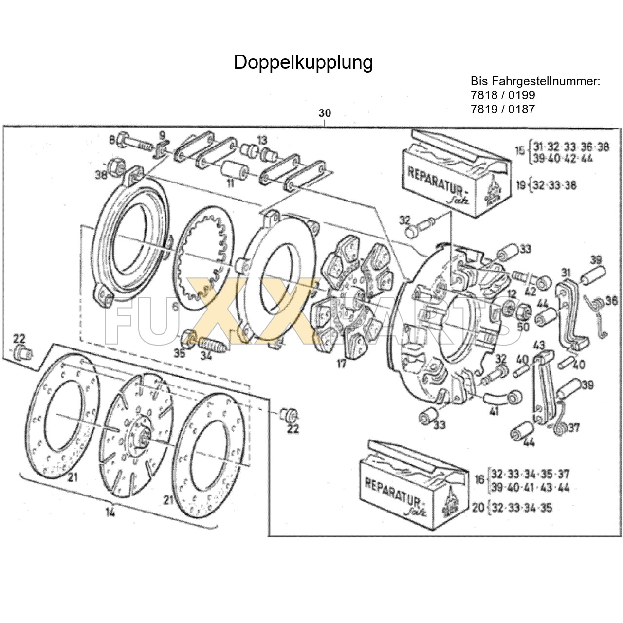 DX 90-78XX Doppelkupplung 1