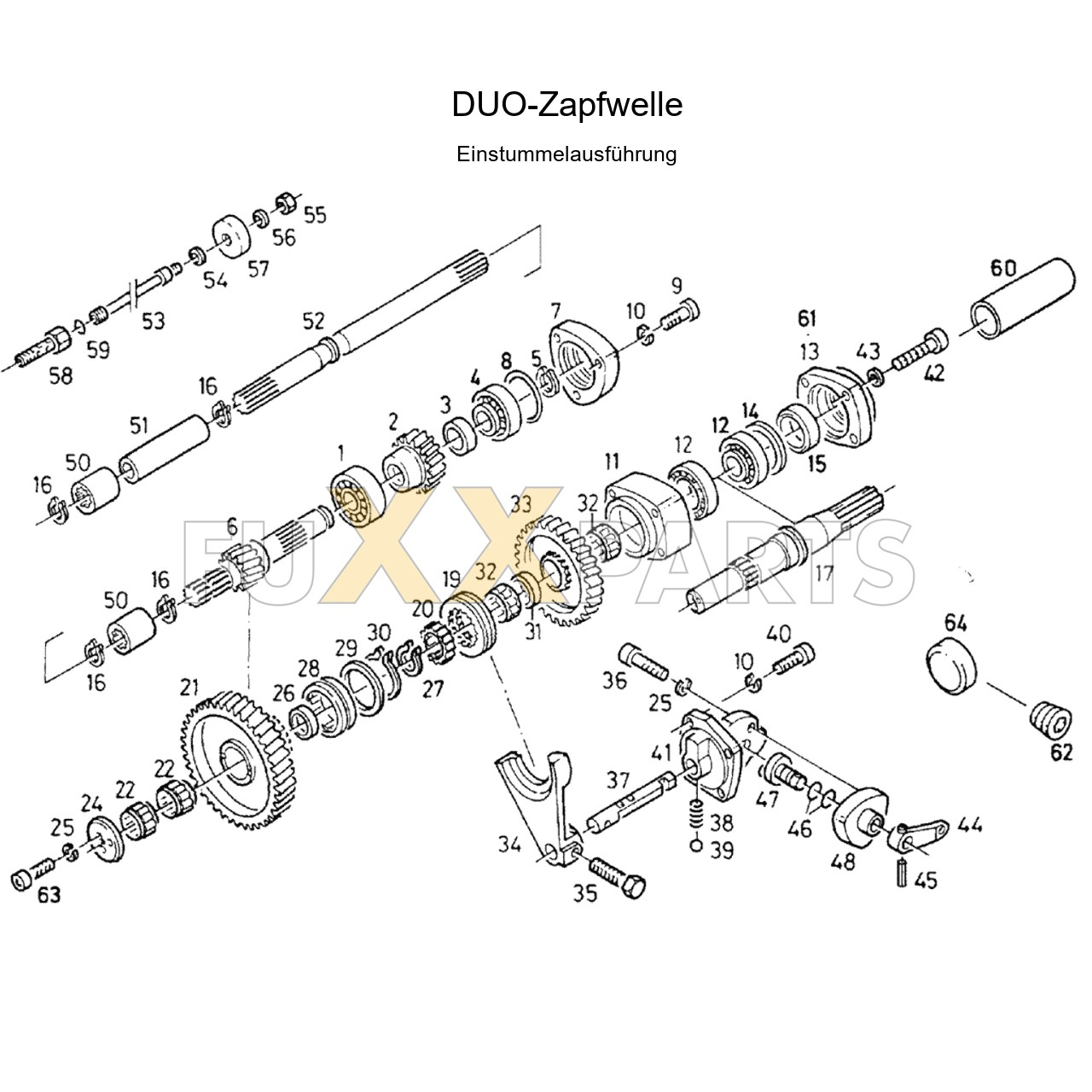 DX 86-78XX Zapfwelle 1