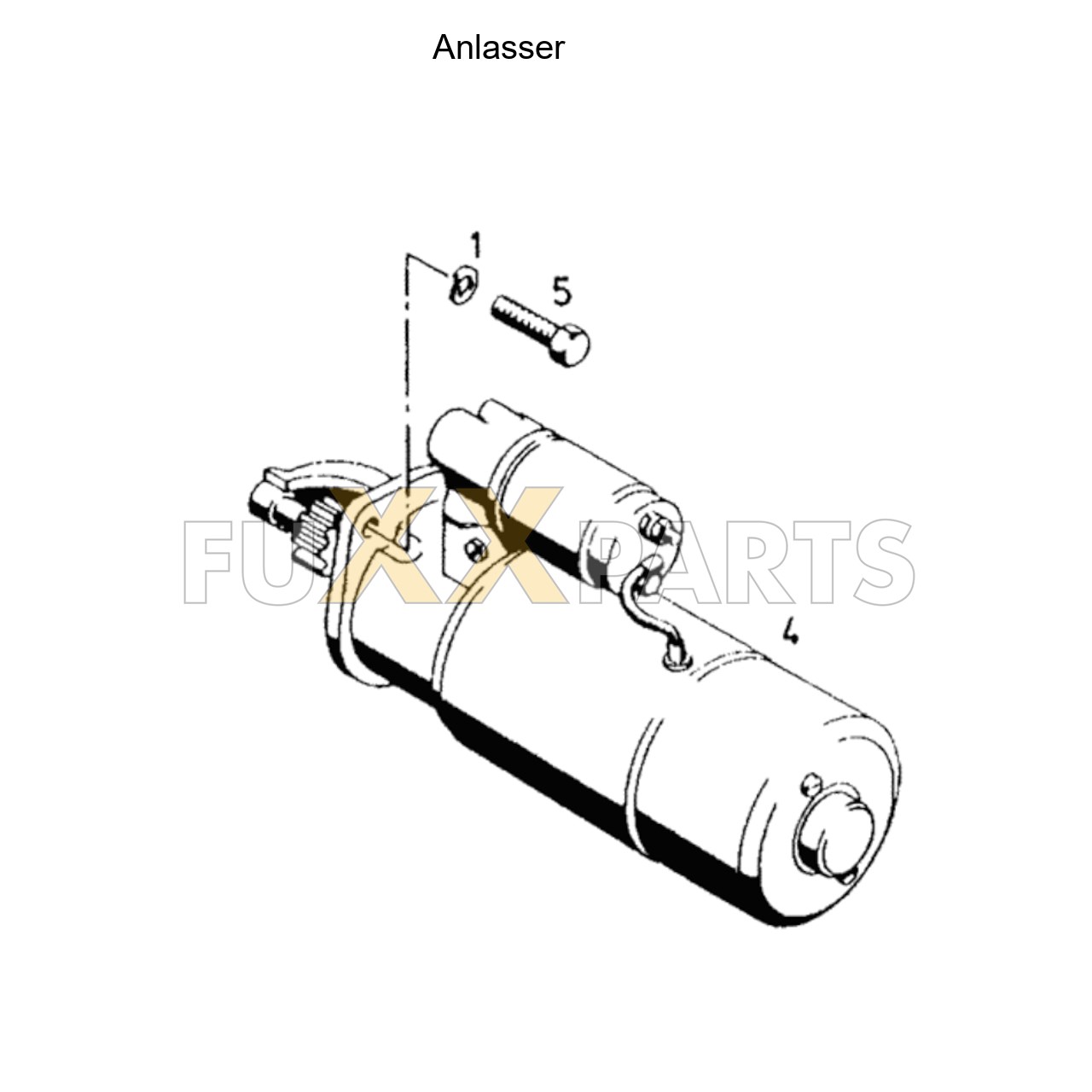 DX 3.10SC Anlasser