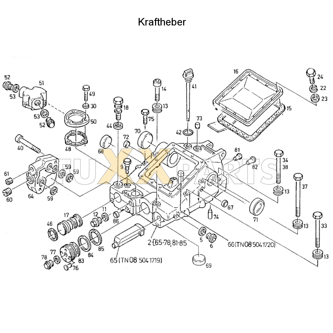 DX 3.50SC Kraftheber 1