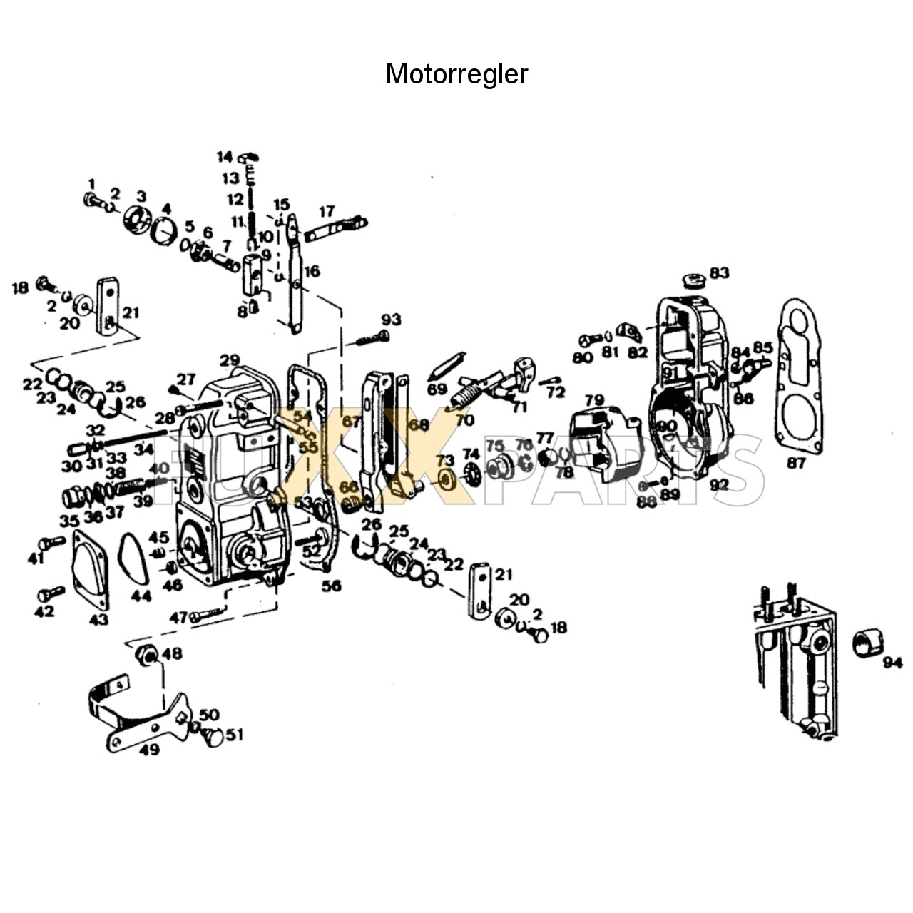 DX 3.50SC Motorregler