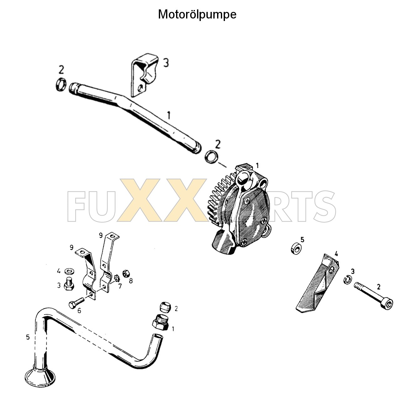 DX 3.50SC Motorölpumpe