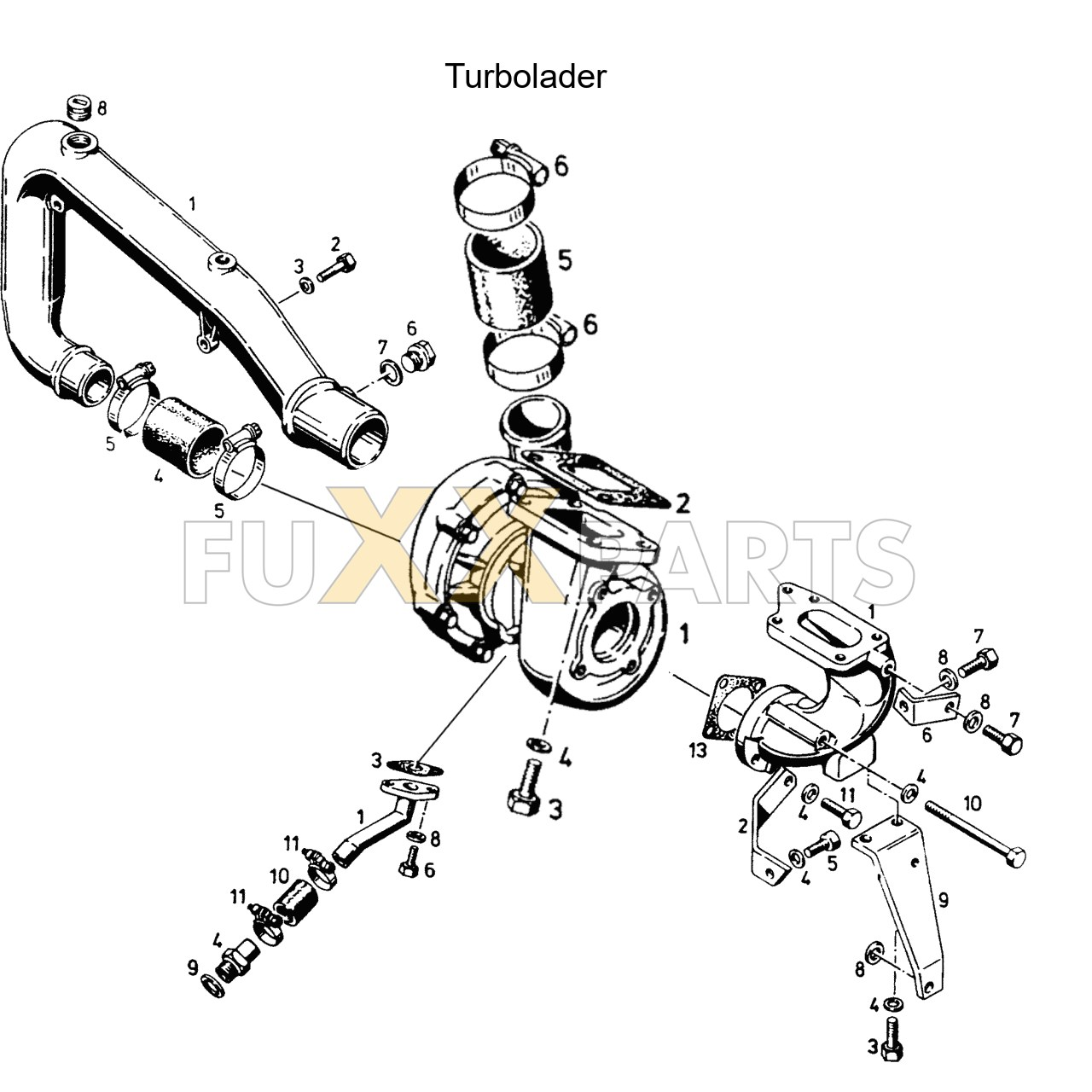 DX 86-78XX Turbolader