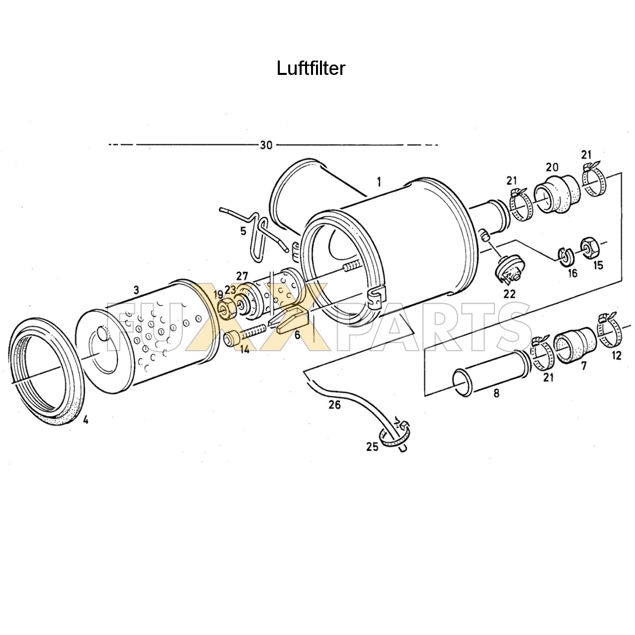 DX 90-78XX Luftfilter 1