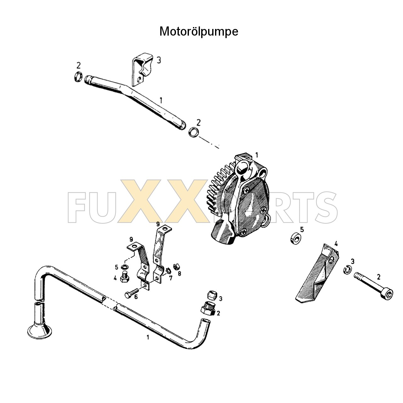 DX 90-78XX Motorölpumpe