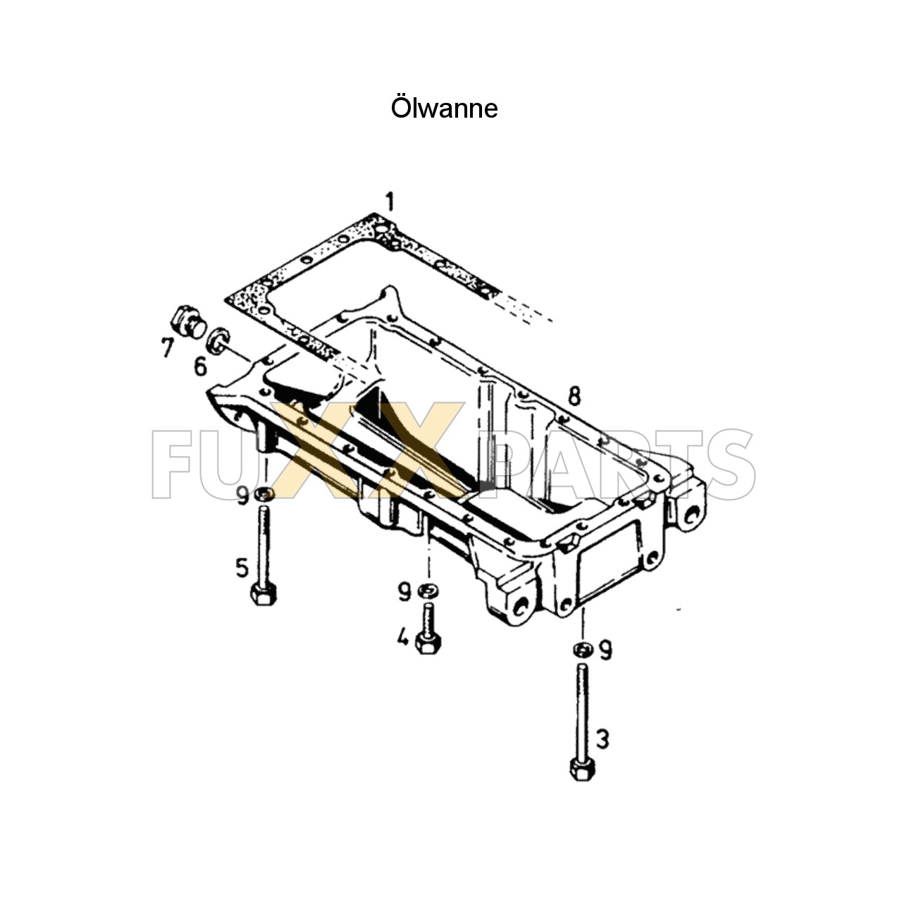 DX 86-78XX Ölwanne